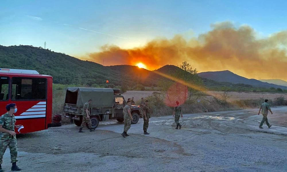 Στον Έβρο κλιμάκιο Αντιμετώπισης Εγκλημάτων Εμπρησμού